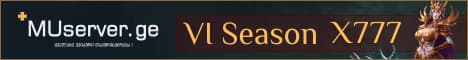 MUServer.ge | Season VI | x777  Banner Image