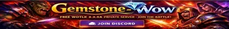 Gemstone-WoW WotLK 3.3.5a Banner Image